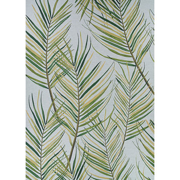 Couristan Dolce Bamboo Forest 7508/0020 Tropical Rug, Frost, 2'3"x7'10" Runner