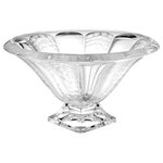 Godinger Silver - Champagne Bowl Centerpiece 11" - High quality crystal adorned with gentle undulating cuts gives this champagne bowl a spectacular look. Whether you use it as a table centerpiece, or give it as a wedding gift, this crystal bowl will surprise everyone who sees it.