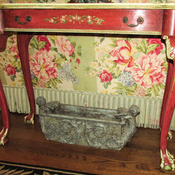 Red Chippendale Table - Products