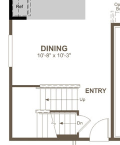 dining 12x12 round recta tables well