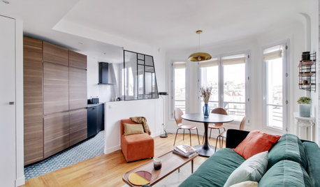 Avant/Après : Inspiration Art déco pour ce 35 m2 à Boulogne
