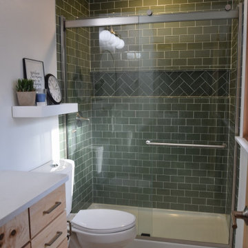 Modest Master Bathroom Remodel