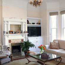 Built in cabinet treatment for Morristown