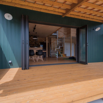 アウトドアの家