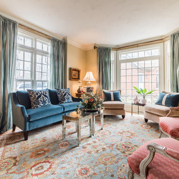 Colorfully Refined Living Room Search