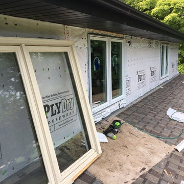 LP Smartside siding and trim.