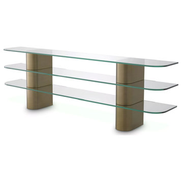 Clear Glass Console Table | Eichholtz Lunden