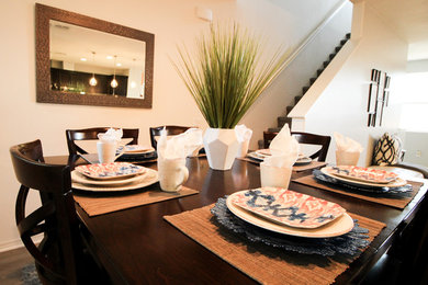 Dining room - modern dining room idea in Los Angeles