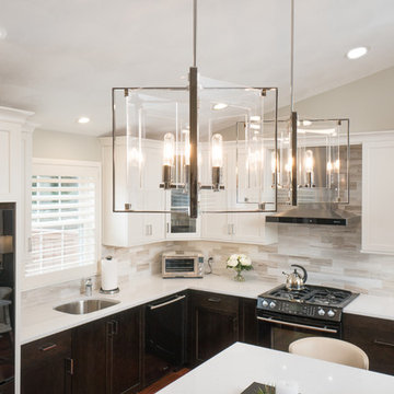 Two-Tone Modern Kitchen