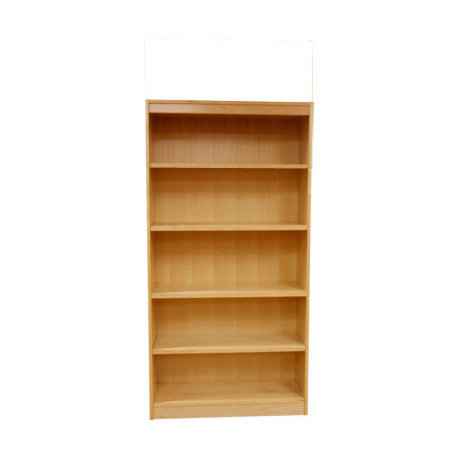 72"H Bookcase, Maple