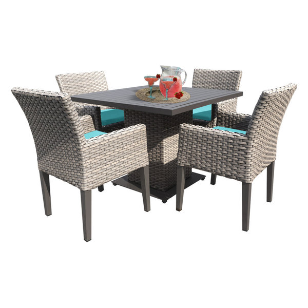 Oasis Square Dining Table with 4 Chairs