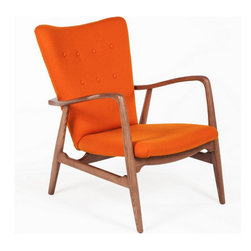 The Burgos Upholstered Arm Chair - Armchairs And Accent Chairs