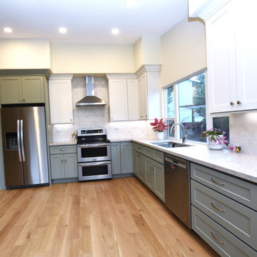 Snedeker Kitchen Before and After
