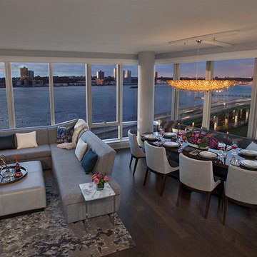 Over looking the Hudson
