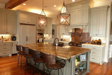 Elegant kitchen photo in Jackson