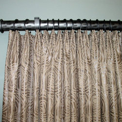 Custom Drapery Treatments - Curtain Rods