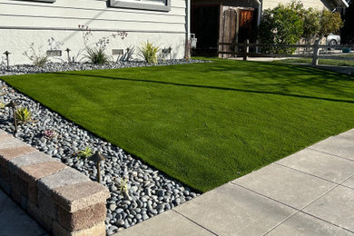 Example of a trendy home design design in San Francisco
