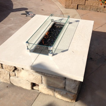 Outdoor Gas Fireplace