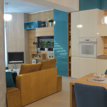 Open space ground floor - Turqouise dream