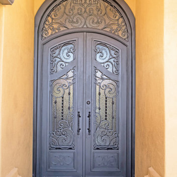 Tuscan French Exclusive Iron Entry Door
