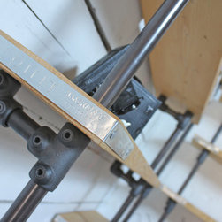 Peter Scaffolding Board Corner Shelving Unit - Bookcases