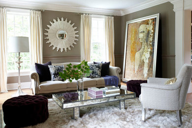Example of a living room design in New York
