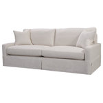 Spectra Home Houzz Spectrahome Sutton Slipcover Sofa Windfield Natural This Slip Covered In A