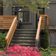 Warm gray with cedar