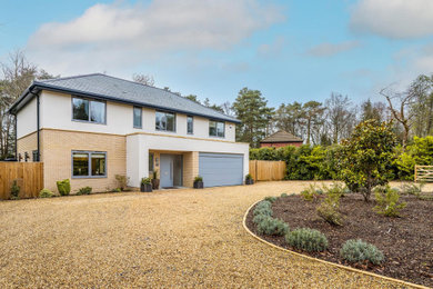 Inspiration for an exterior home remodel in Surrey