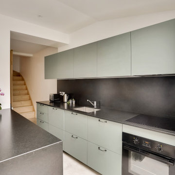 Montreuil _ Réhabilitation complète d'une maison et sa verrière