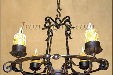 Handcrafted Iron Chandeliers