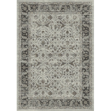 Regal 88911-5979 Area Rug, Gray And Silver, 2'2"x7'7" Runner