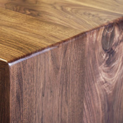 Walnut Waterfall Coffee Table - Coffee Tables
