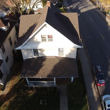 Roof Installation, Owens Corning "Duration" "Teak", Minneapolis, Minnesota