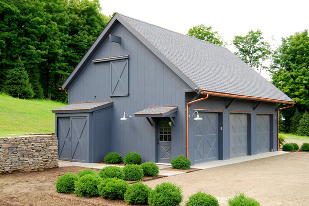 カントリー 物置・庭小屋 by Di Biase Filkoff Architects