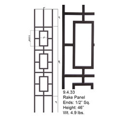 Craftsman Style Wrought Iron Balusters - Products