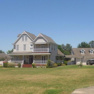 Exterior - Katy, Texas.Newell's Designs-Newell Cheatheam, Building Designer, CPB