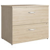 Studio C 2 Drawer Lateral File Cabinet in Natural Elm - Engineered Wood