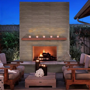 Gray Oak 3D Honed Stacked Stone