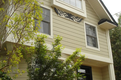 Example of an ornate exterior home design in Sacramento