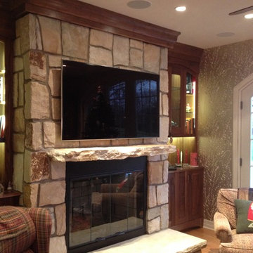 Family Room Surround Sound System