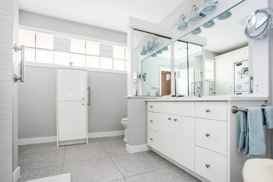 Elegant bathroom photo in Other
