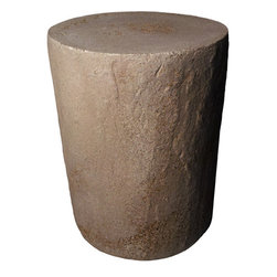 Zachary A. Design Lightweight Fiberglass Outdoor Furniture - Outdoor Side Tables