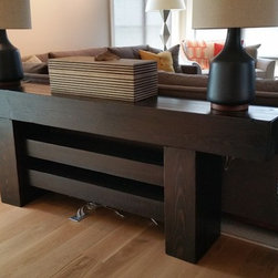 Timber Sofa Table - Products