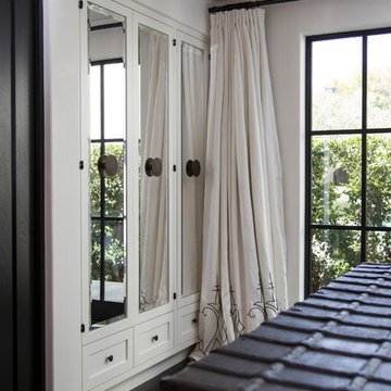 Built in closets.