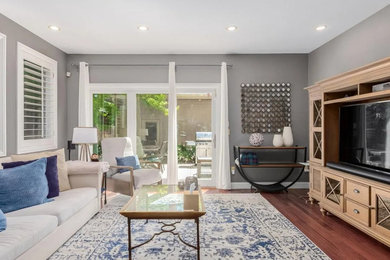 Living room - living room idea in Denver