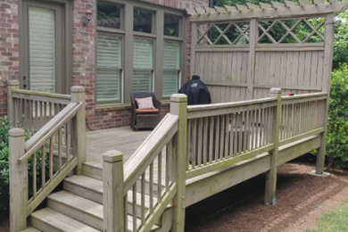 Deck Restoration - Cleaning, Painting - Brookhaven, GA
