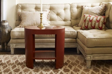 Inspiration for a zen living room remodel in Orange County