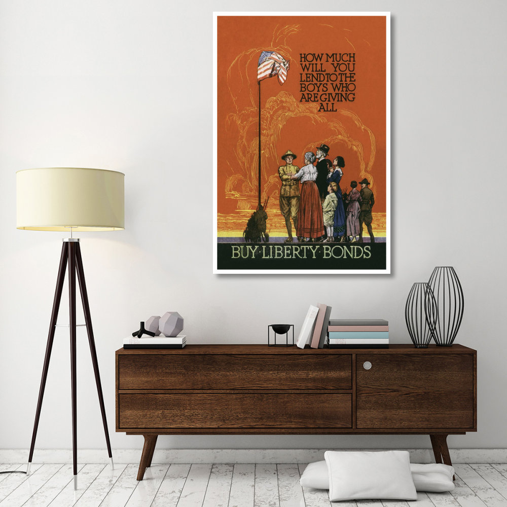 "WWI: Buy Liberty Bonds" Digital Paper Print, 14"x20", 42"x62 ...