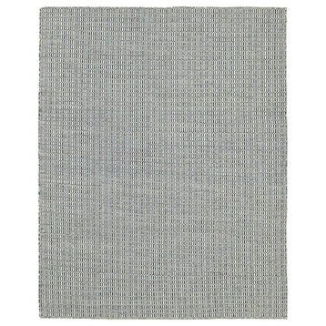 Rug N Carpet - Handmade Modern Design 8' 0'' x 10' 0'' Wool Flatweave Kilim Rug